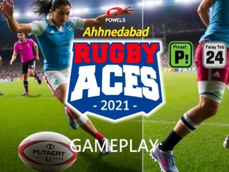 Intense rugby action in Ahmedabad Rugby Aces Ahmedabad Rugby Aces Gameplay